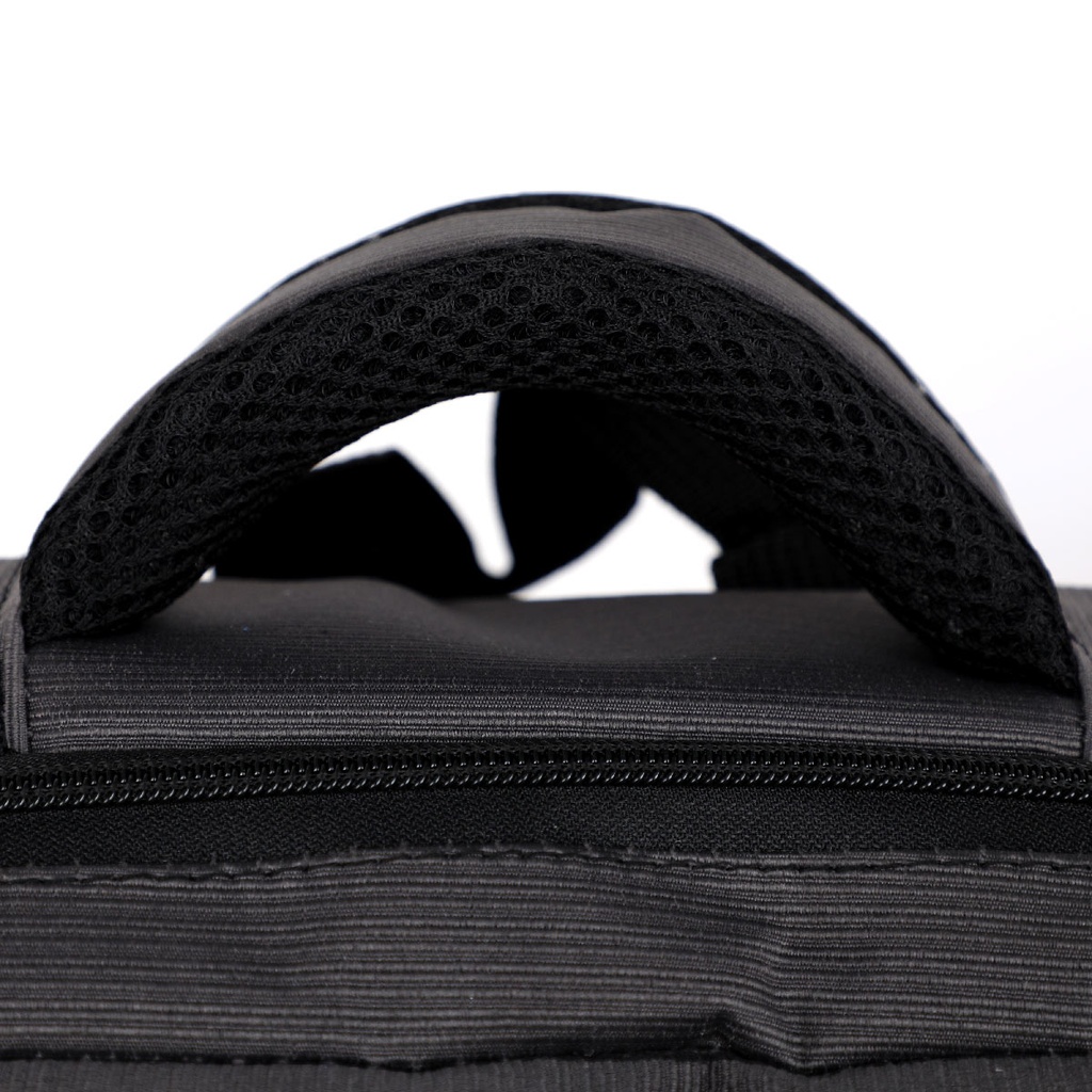 CATESIGO Sac à Dos En Toile Pour PC Portable 15.6"  avec Port USB Gris Charbon