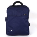 CATESIGO Sac à Dos En Toile Pour PC Portable 15.6 " avec Port USB e Bleu Marine