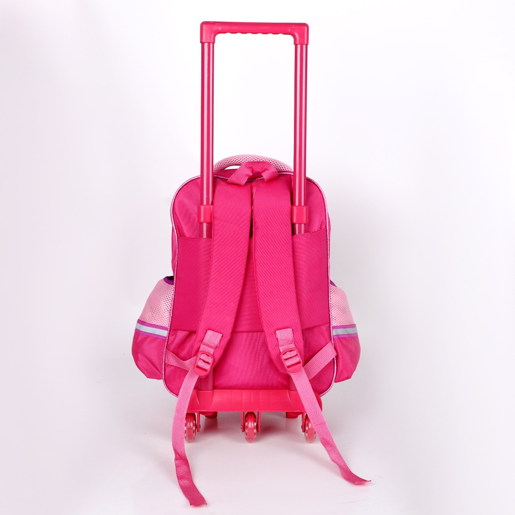 5éme et 6éme Année Primaire Cartable Scolaire Avec Roulette Pour Fille Motif Masha and the Bear
