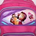 5éme et 6éme Année Primaire Cartable Scolaire Avec Roulette Pour Fille Motif Masha and the Bear