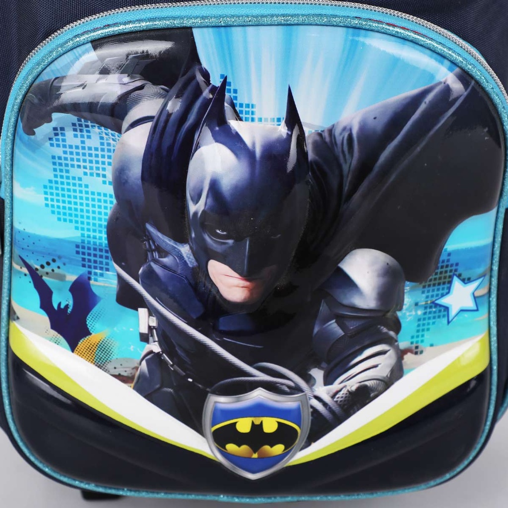 5éme et 6éme Année Primaire Cartable Scolaire Avec Roulette Pour Garçon Motif Batman