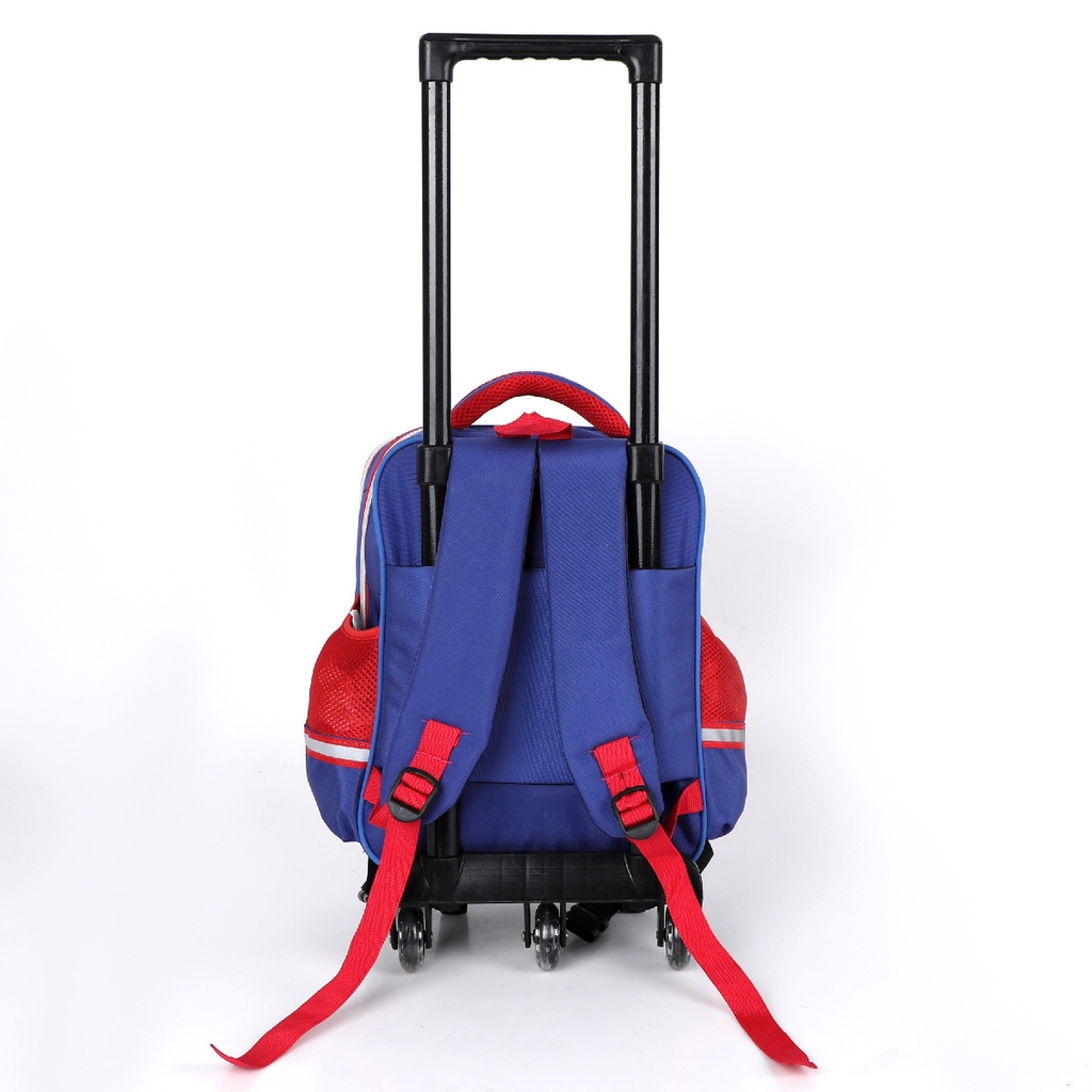 3éme et 4éme Année Primaire Cartable Scolaire Avec Roulette Pour Garçon Motif Moto