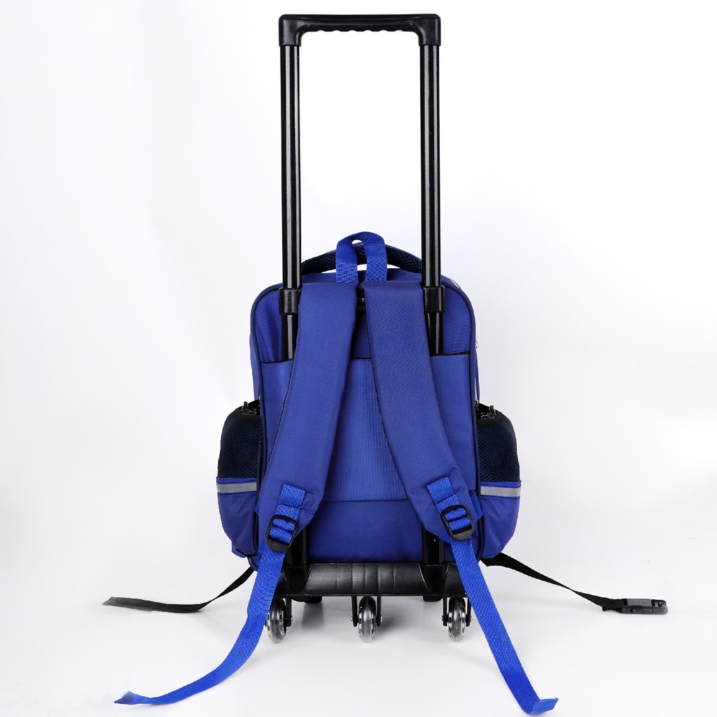 3ème et 4ème Année Primaire Cartable Scolaire Avec Roulette Pour Garçon Motif Ballon
