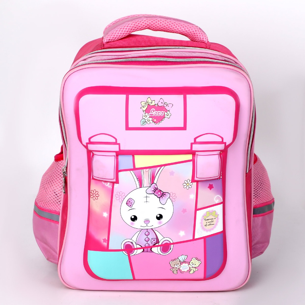 3éme et 4éme Année Primaire Cartable Scolaire Pour Fille Motif Lapin