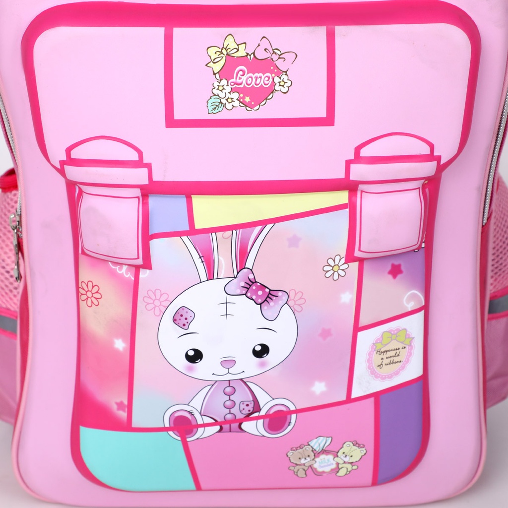 3éme et 4éme Année Primaire Cartable Scolaire Pour Fille Motif Lapin