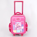 3éme et 4éme Année Primaire Cartable Scolaire Avec Roulette Pour Fille Motif Shine Bright