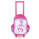1ère et 2éme Année Primaires Cartable Scolaire Avec Roulette Pour Fille Motif Unicorne