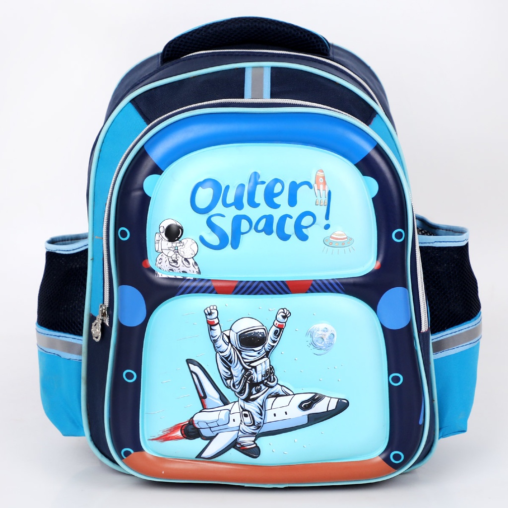 1ère et 2éme Année Primaires Cartable Scolaire Pour Garçon Motif Outer Space