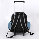 Cartable à Roulettes pour Garçon Motif Ballon Soccer pour Maternelle et Préparatoire