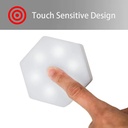 Lot De 3 Lampes Spots RGBW Sans Fils Avec Télécommande