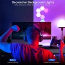 Lot De 3 Lampes Spots RGBW Sans Fils Avec Télécommande