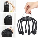 Masseur de Tête électrique Rechargeable Avec 8 Aimants de Massage