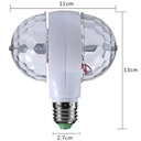 Lampe Disco Led Double Face Rotative 360 degré Colorée RGB - 6W