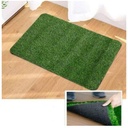 Tapis d'Entrée Tapis de Pelouse En Gazon Artificiel 80 X 50 cm