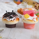 Lot de 6 Magnétique Faux Cakes Artificiels pour Présentation et Décoration