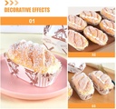 Lot de 6 Magnétique Faux Pains Artificiels pour Présentation et Décoration