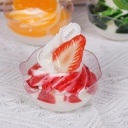 Lot de 6 Magnétique Faux Gâteau et Crème Glacée Artificiels pour Présentation et Décoration