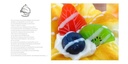 Lot de 6 Magnétique Faux Cupcakes Artificiels pour Présentation et Décoration