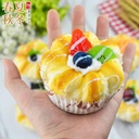 Lot de 6 Magnétique Faux Cupcakes Artificiels pour Présentation et Décoration