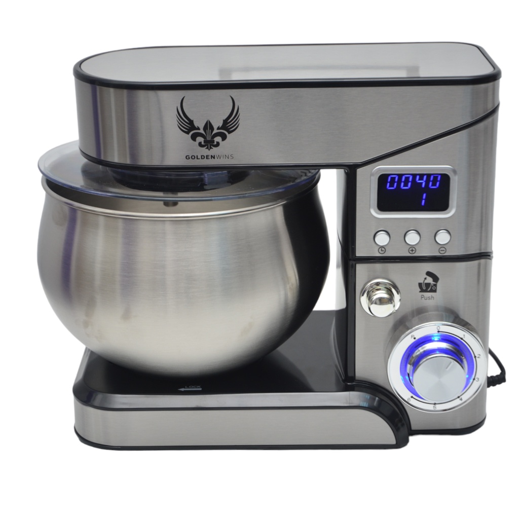 Robot pétrin 5L 1300W Avec Afficheur Numérique GOLDEN WINS