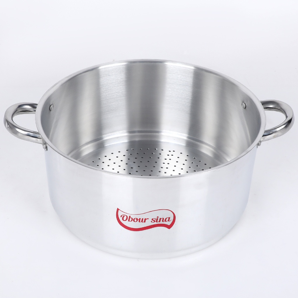  Grande Couscoussier Aluminium 10 L 30 Cm OUBOURSINA