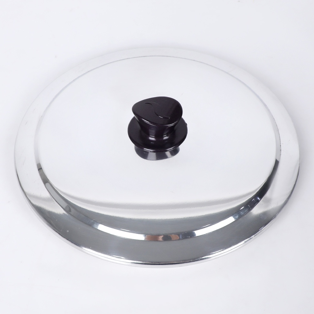 OUBOURSINA Couscoussier Aluminium 6 L 22 Cm avec Poignée PVC-Violet
