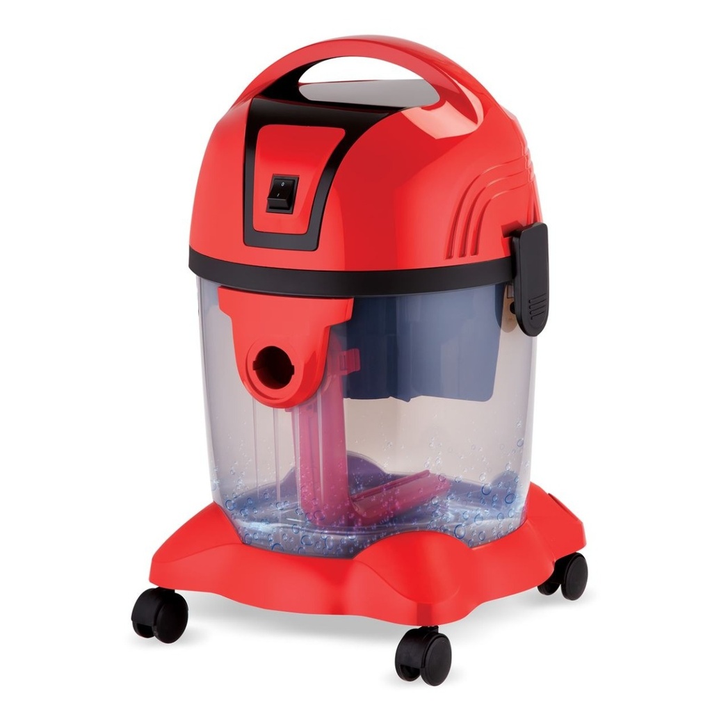 GOLDEN HOUSE Aspirateur Eaux Et Poussières Aqua Vac 4 En 1-Rouge
