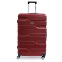 TEC TAKE VALISE Serie De 3 Valises Abs Modèle 3-Rouge Bordeaux