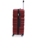 TEC TAKE VALISE Serie De 3 Valises Abs Modèle 3-Rouge Bordeaux