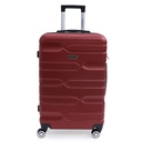 TEC TAKE VALISE Serie De 3 Valises Abs Modèle 3-Rouge Bordeaux