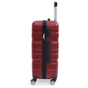 TEC TAKE VALISE Serie De 3 Valises Abs Modèle 3-Rouge Bordeaux