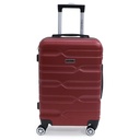 TEC TAKE VALISE Serie De 3 Valises Abs Modèle 3-Rouge Bordeaux