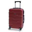 TEC TAKE VALISE Serie De 3 Valises Abs Modèle 3-Rouge Bordeaux