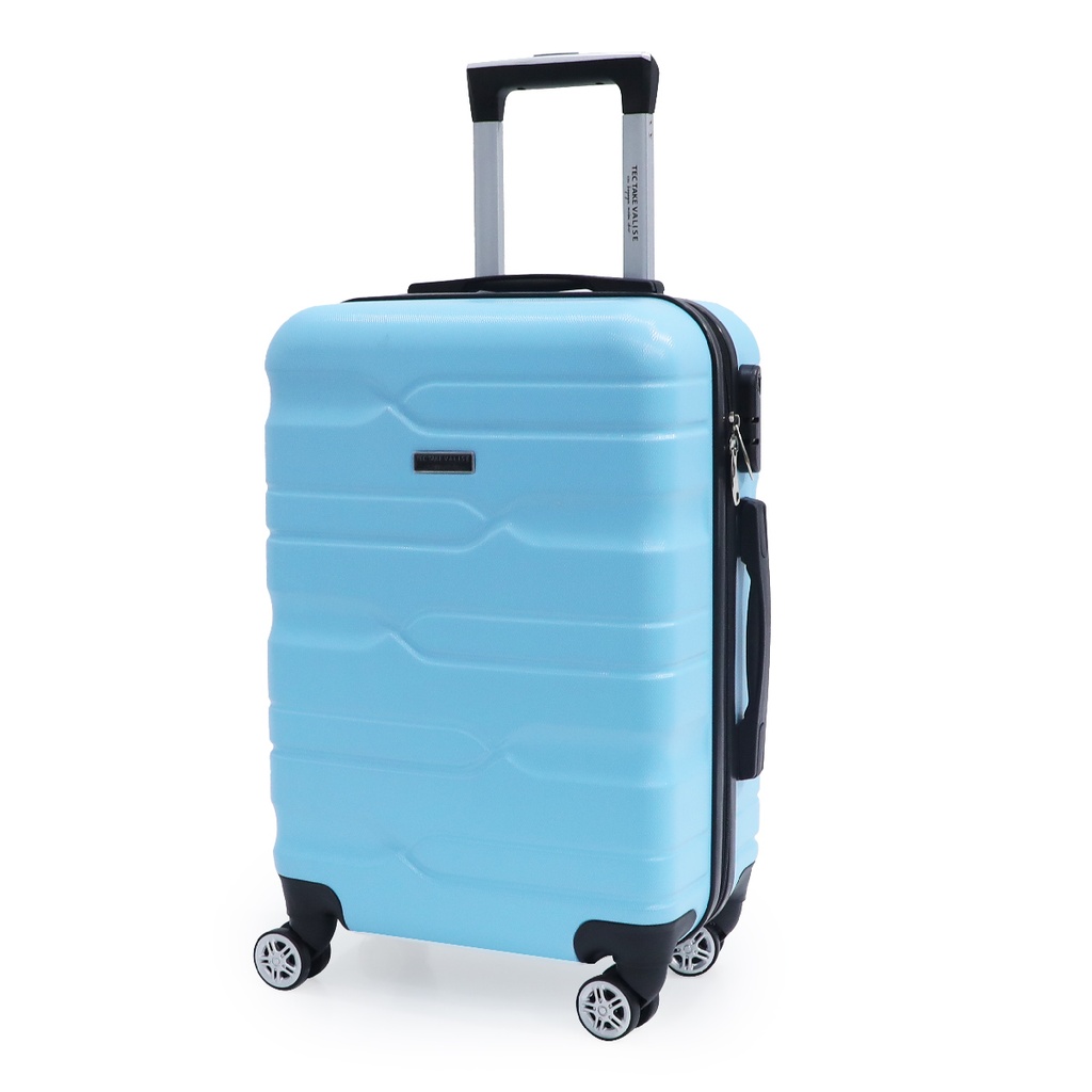 TEC TAKE VALISE Serie De 3 Valises Abs Modèle 3-Bleu ciel 