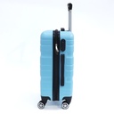 TEC TAKE VALISE Serie De 3 Valises Abs Modèle 3-Bleu ciel 