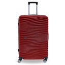 TEC TAKE VALISE Serie De 3 Valises Abs Modèle 2-Rouge Bordeaux