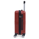 TEC TAKE VALISE Serie De 3 Valises Abs Modèle 2-Rouge Bordeaux