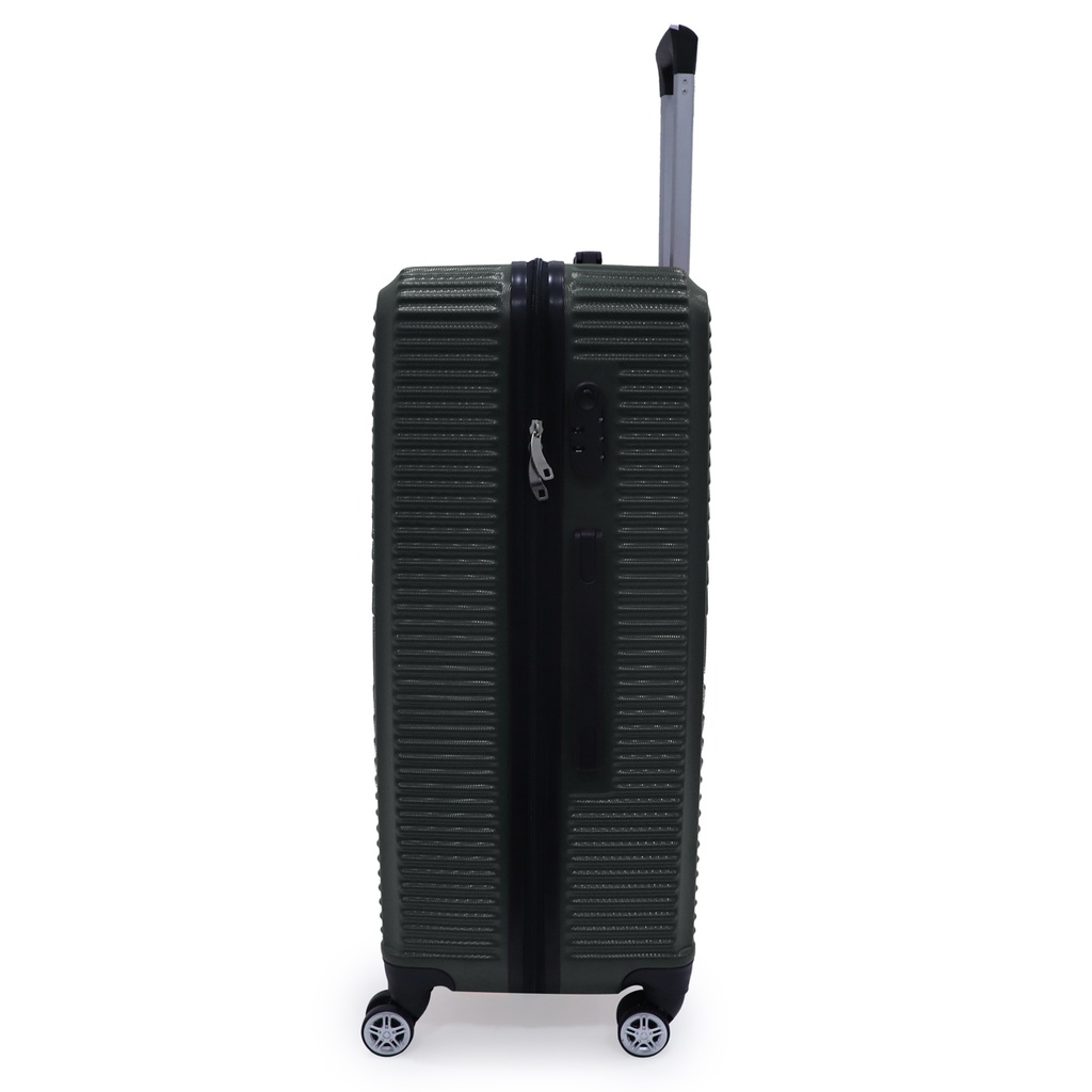 TEC TAKE VALISE Serie De 3 Valises Abs Modèle 1-Bleu Pétrole