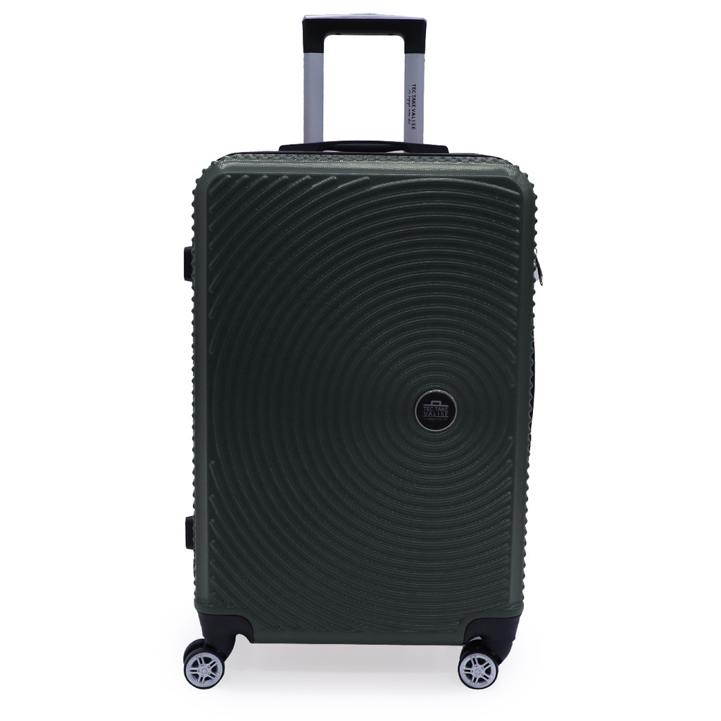 TEC TAKE VALISE Serie De 3 Valises Abs Modèle 1-Bleu Pétrole