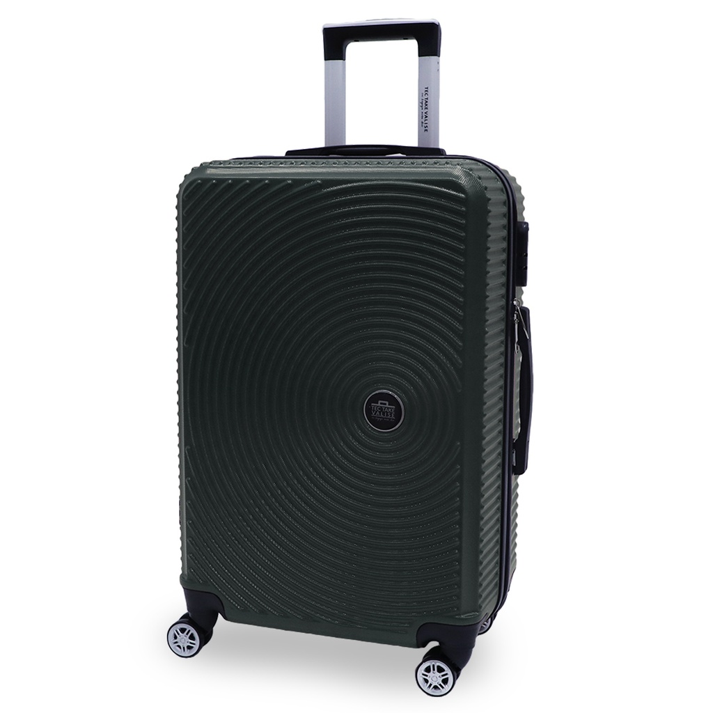 TEC TAKE VALISE Serie De 3 Valises Abs Modèle 1-Bleu Pétrole