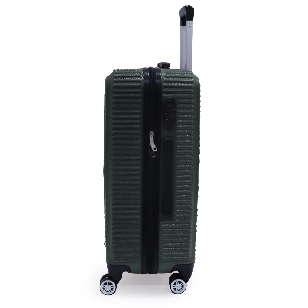 TEC TAKE VALISE Serie De 3 Valises Abs Modèle 1-Bleu Pétrole
