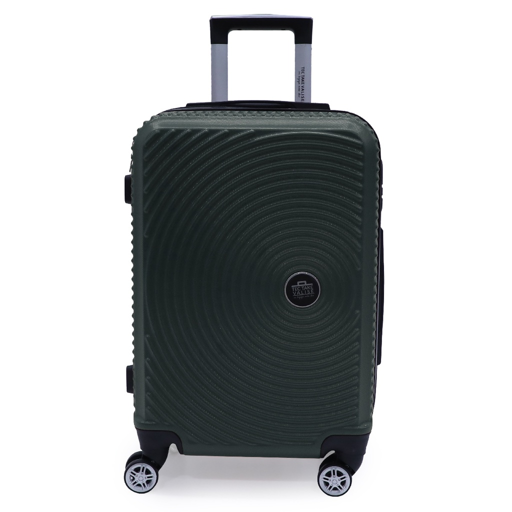 TEC TAKE VALISE Serie De 3 Valises Abs Modèle 1-Bleu Pétrole