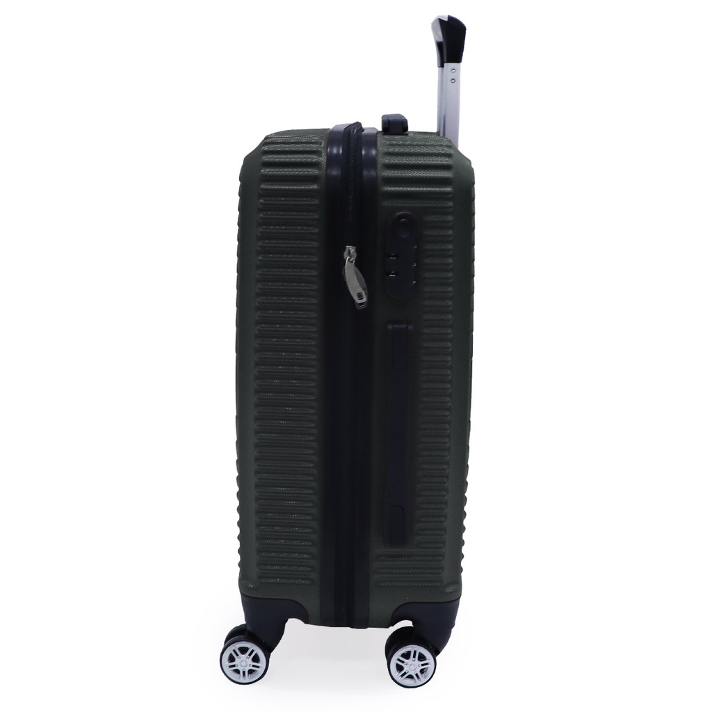 TEC TAKE VALISE Serie De 3 Valises Abs Modèle 1-Bleu Pétrole