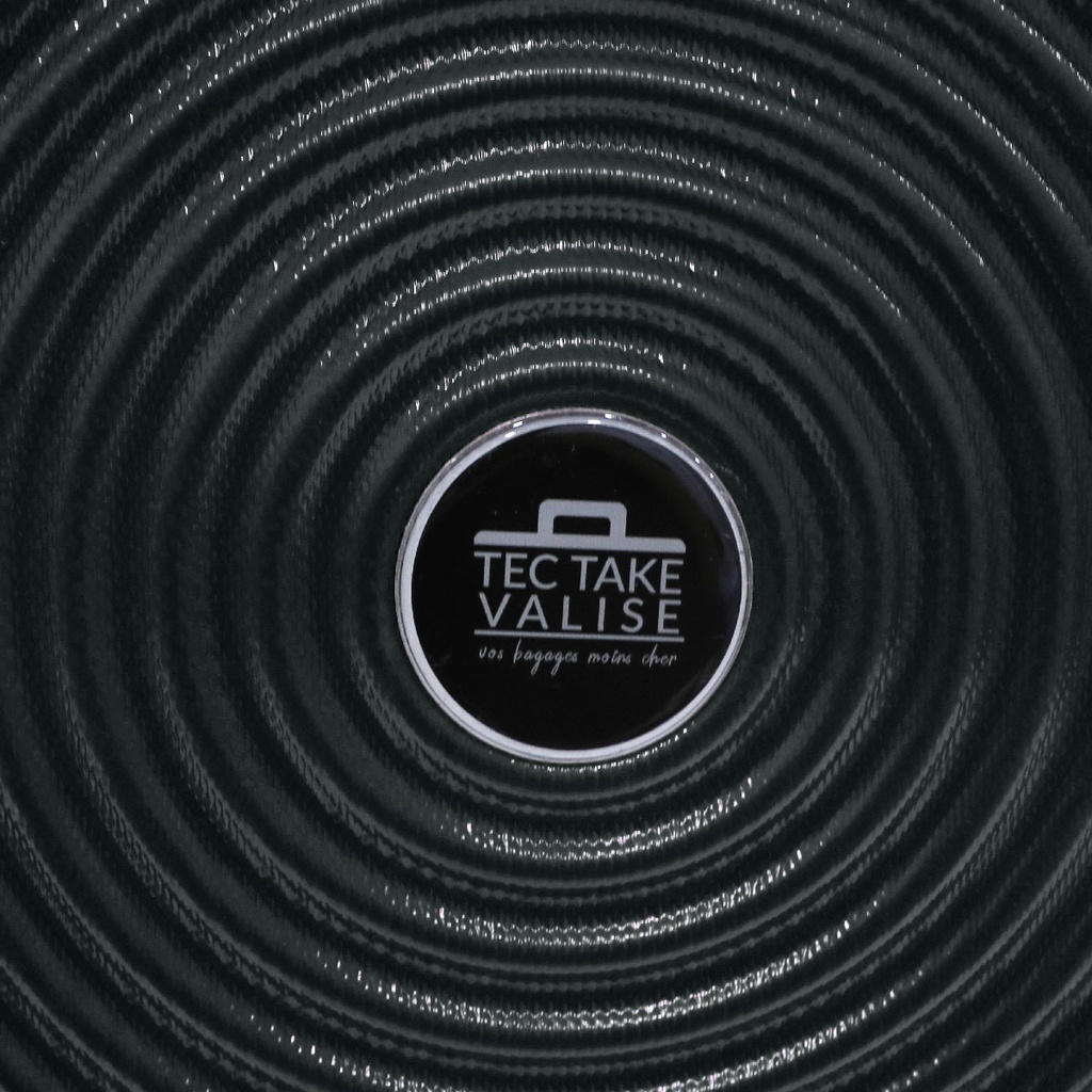 TEC TAKE VALISE Serie De 3 Valises Abs Modèle 1-Bleu Pétrole