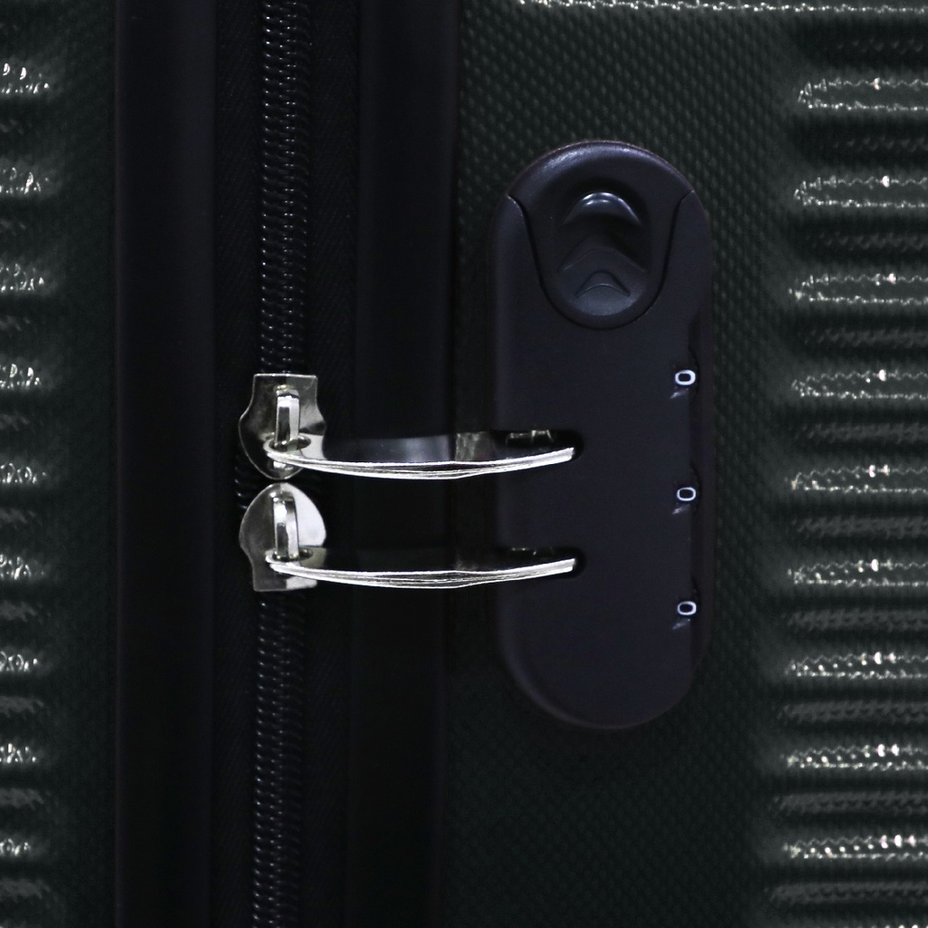 TEC TAKE VALISE Serie De 3 Valises Abs Modèle 1-Bleu Pétrole