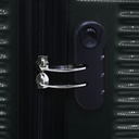 TEC TAKE VALISE Serie De 3 Valises Abs Modèle 1-Bleu Pétrole