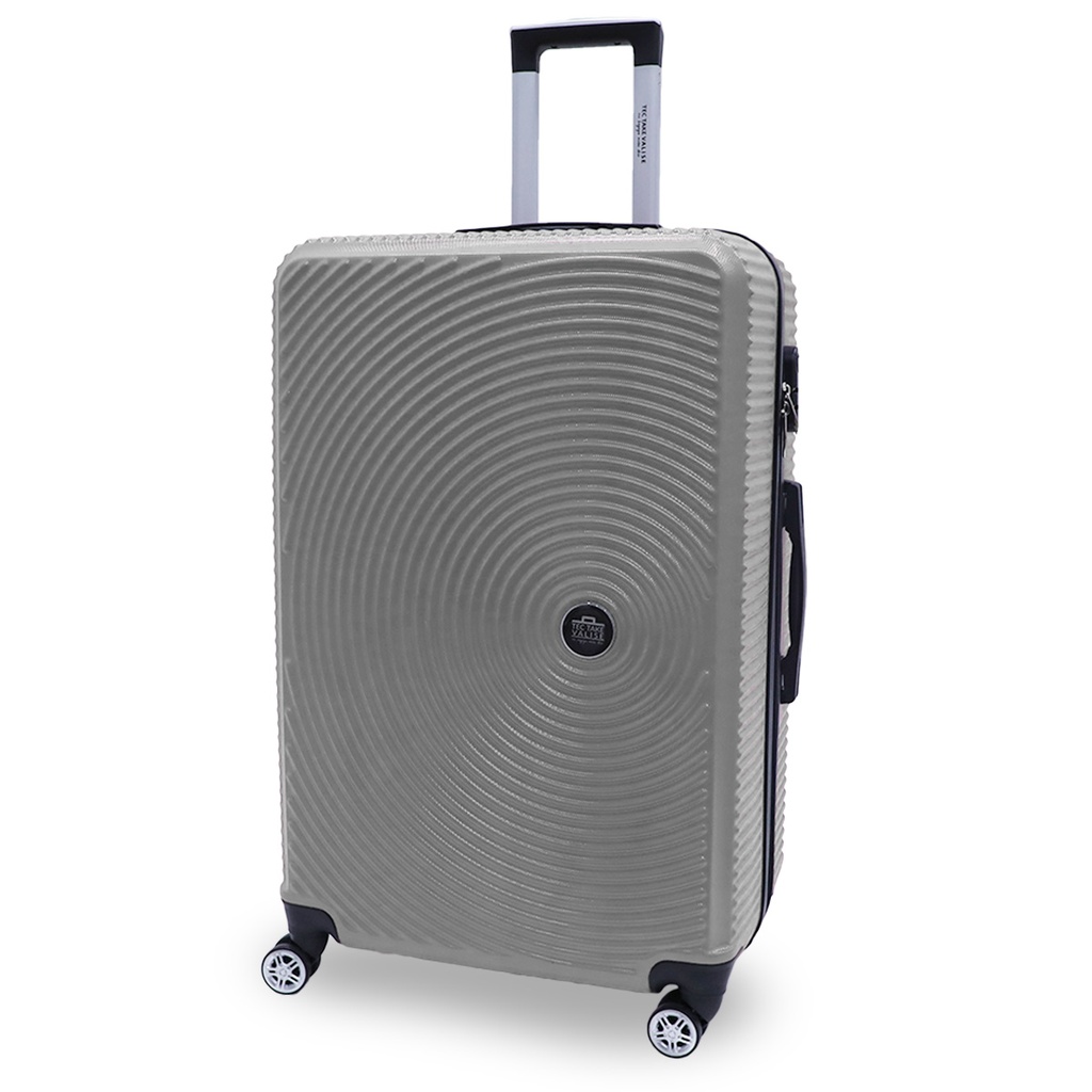 TEC TAKE VALISE Serie De 3 Valises Abs Modèle 1-Argentée