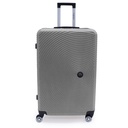 TEC TAKE VALISE Serie De 3 Valises Abs Modèle 1-Argentée