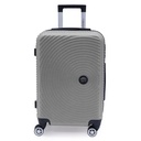 TEC TAKE VALISE Serie De 3 Valises Abs Modèle 1-Argentée