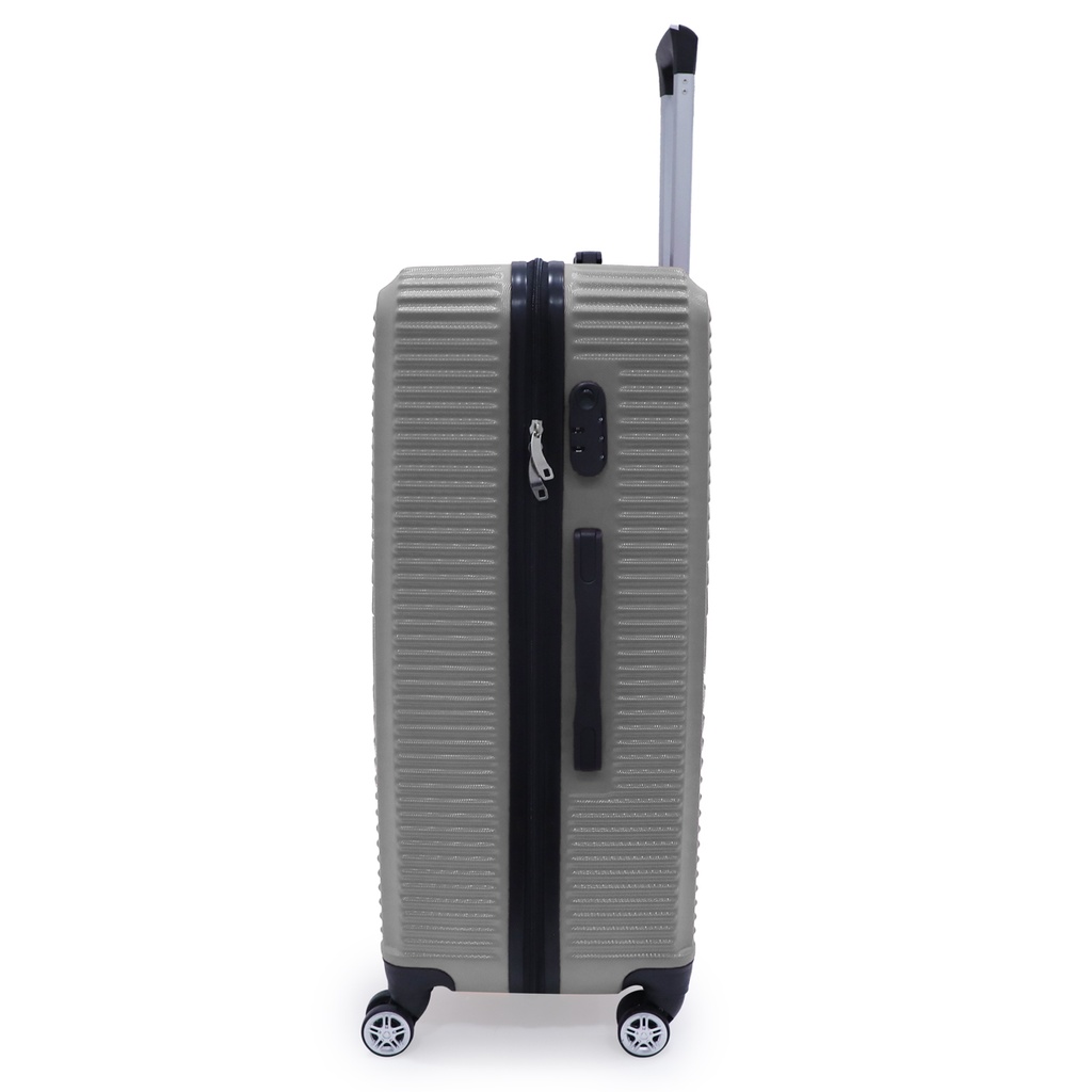TEC TAKE VALISE Serie De 3 Valises Abs Modèle 1-Argentée
